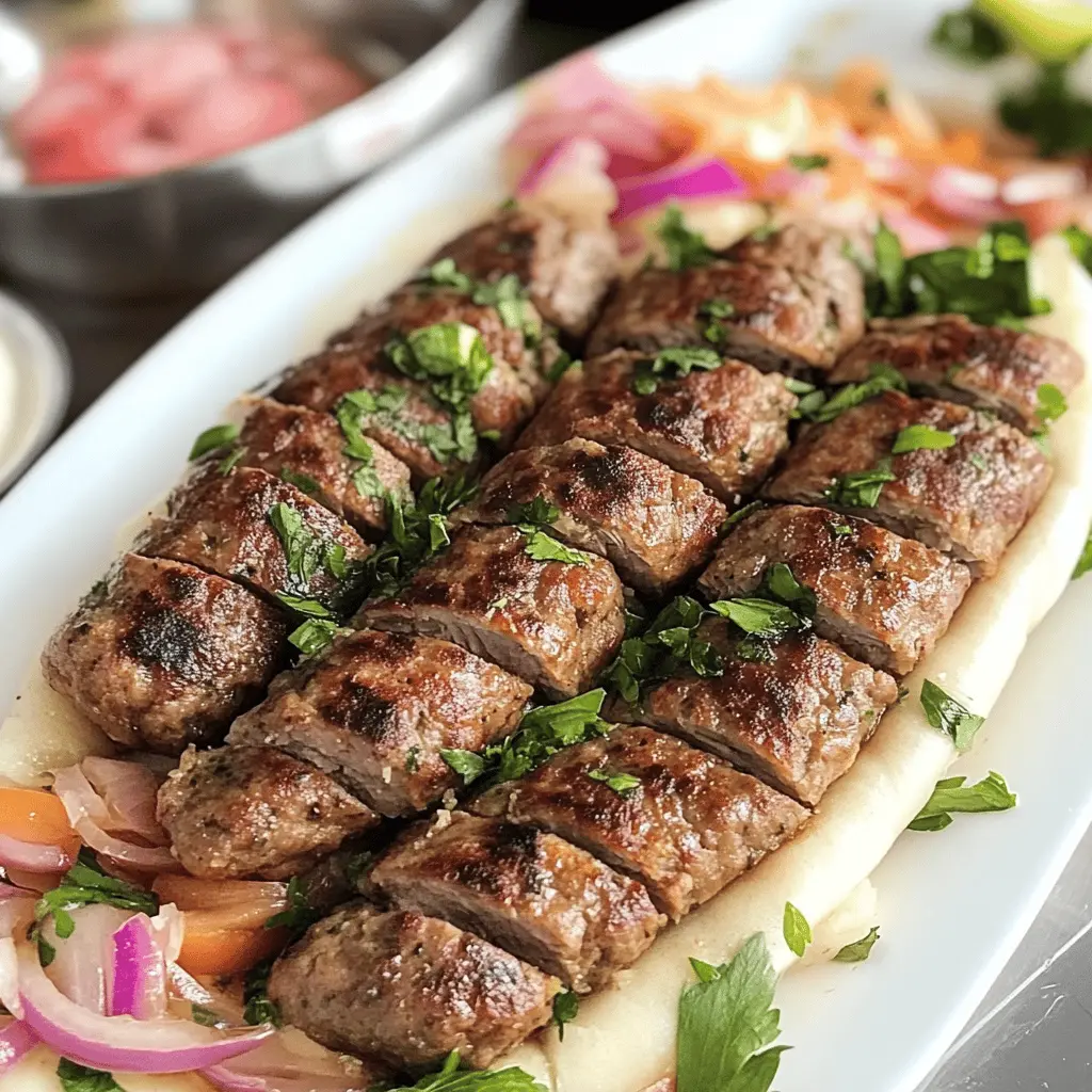 Easy Traditional Lebanese Kafta Recipe