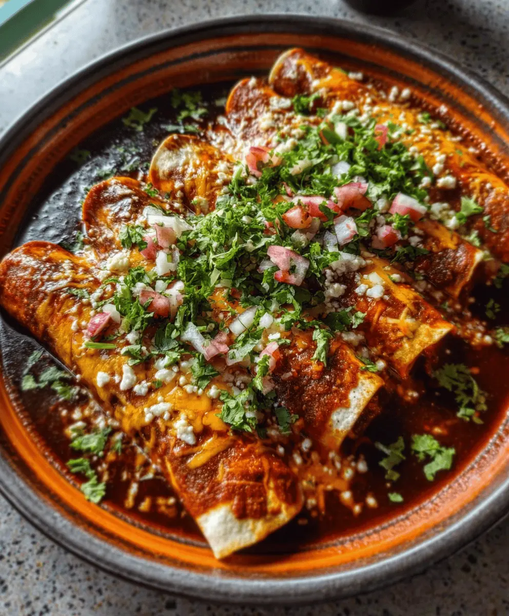 Easy Cheesy Birria Enchiladas Recipe