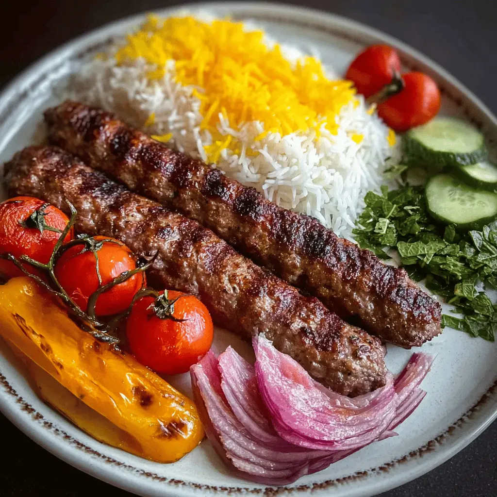 Easy Persian Koobideh Kabobs Recipe