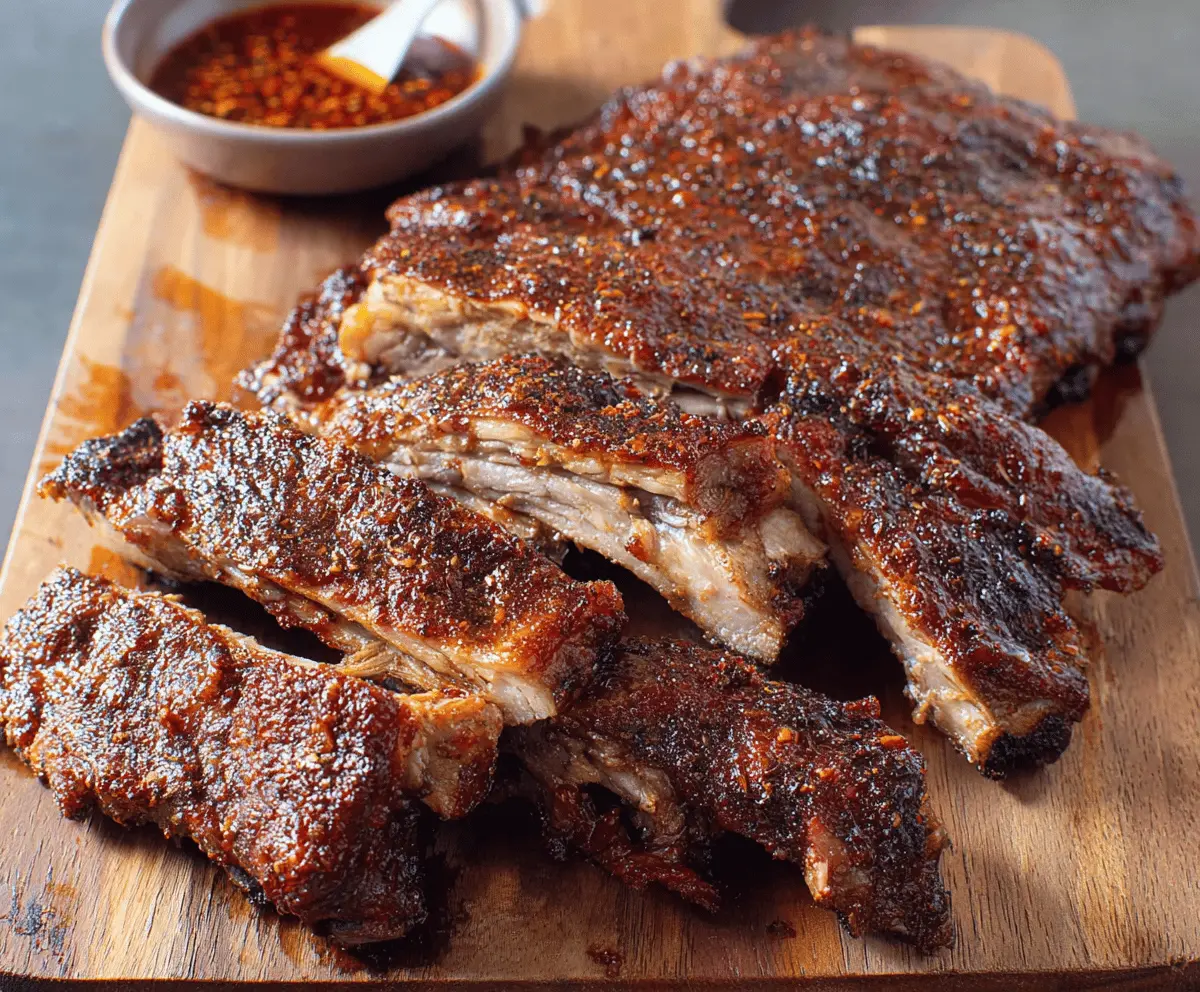 Super Tender Dry Rub Baked Ribs Recipe