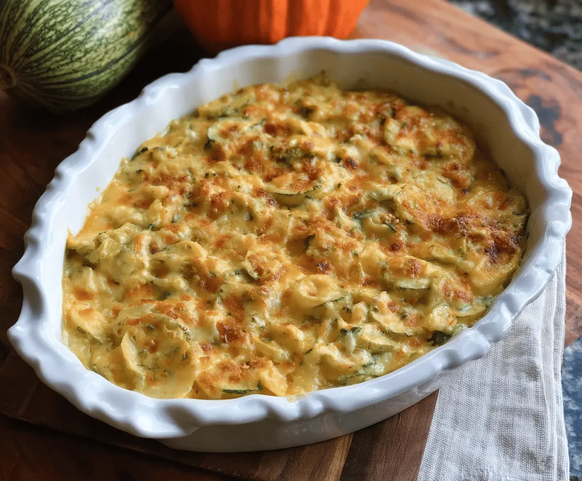Easy Kentucky Squash Casserole Recipe