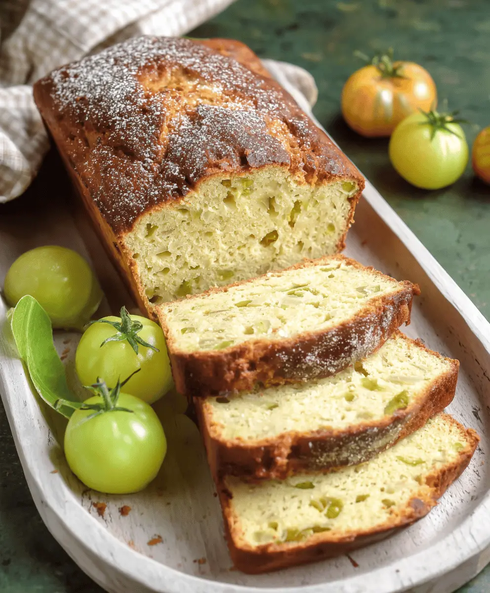 Easy Green Tomato Bread Recipe