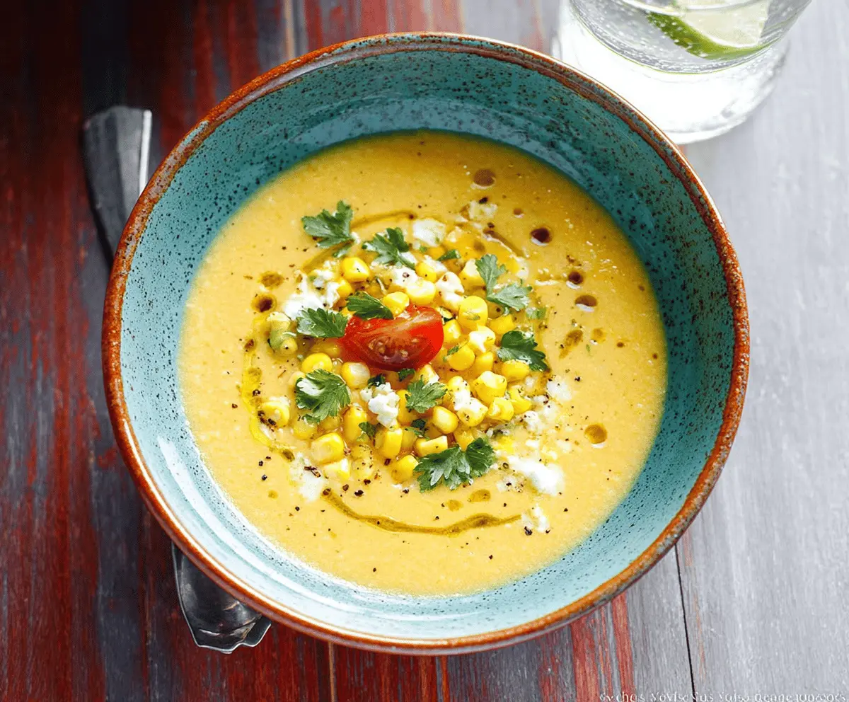 Refreshing Corn Gazpacho Recipe for Summer