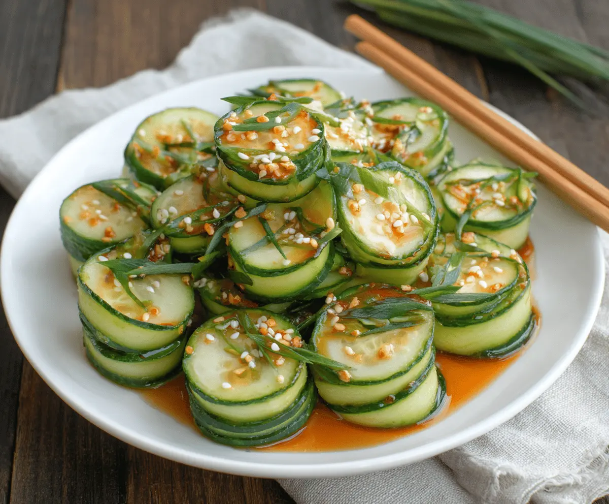 Easy California Roll Cucumber Salad Recipe
