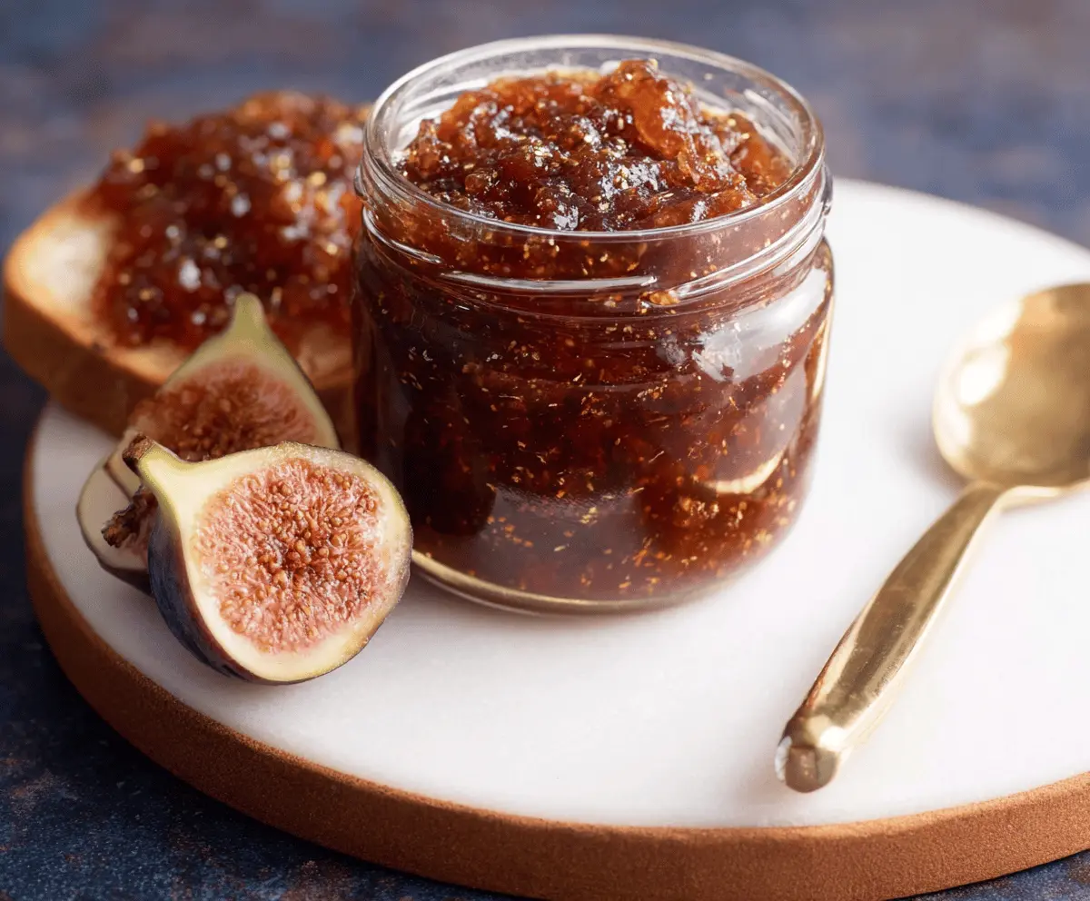 Old-Fashioned Fig Preserves Recipe