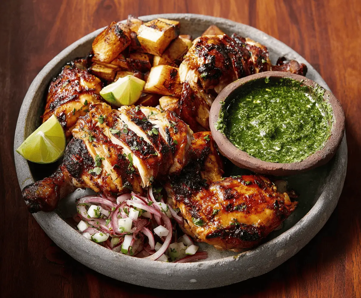 Authentic Peruvian Grilled Chicken Recipe