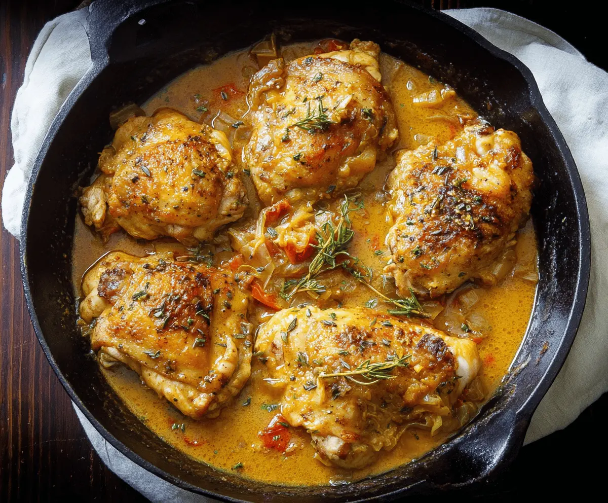 Easy Smothered Chicken Recipe for Comfort Meals