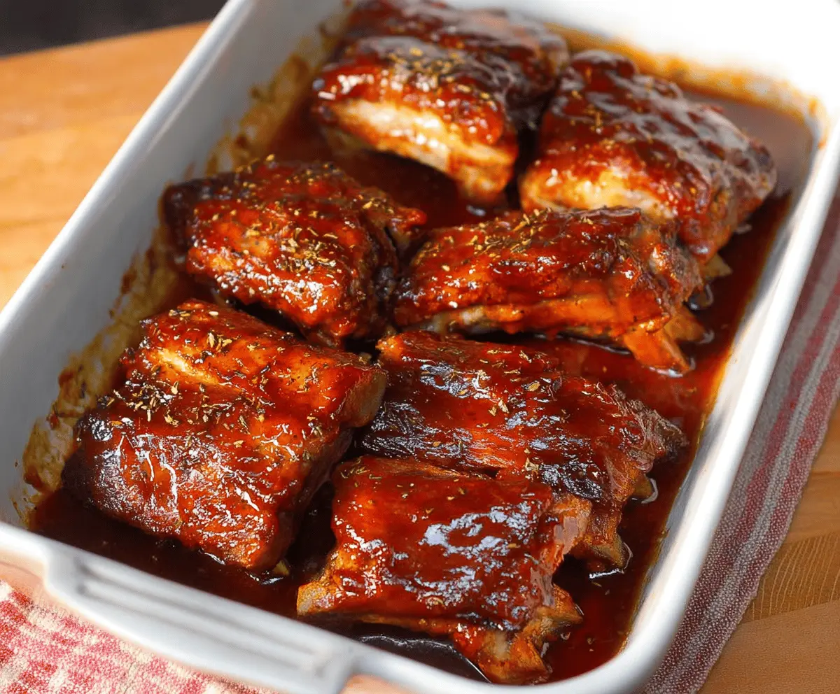 Easy Baked Country-Style Pork Ribs Recipe