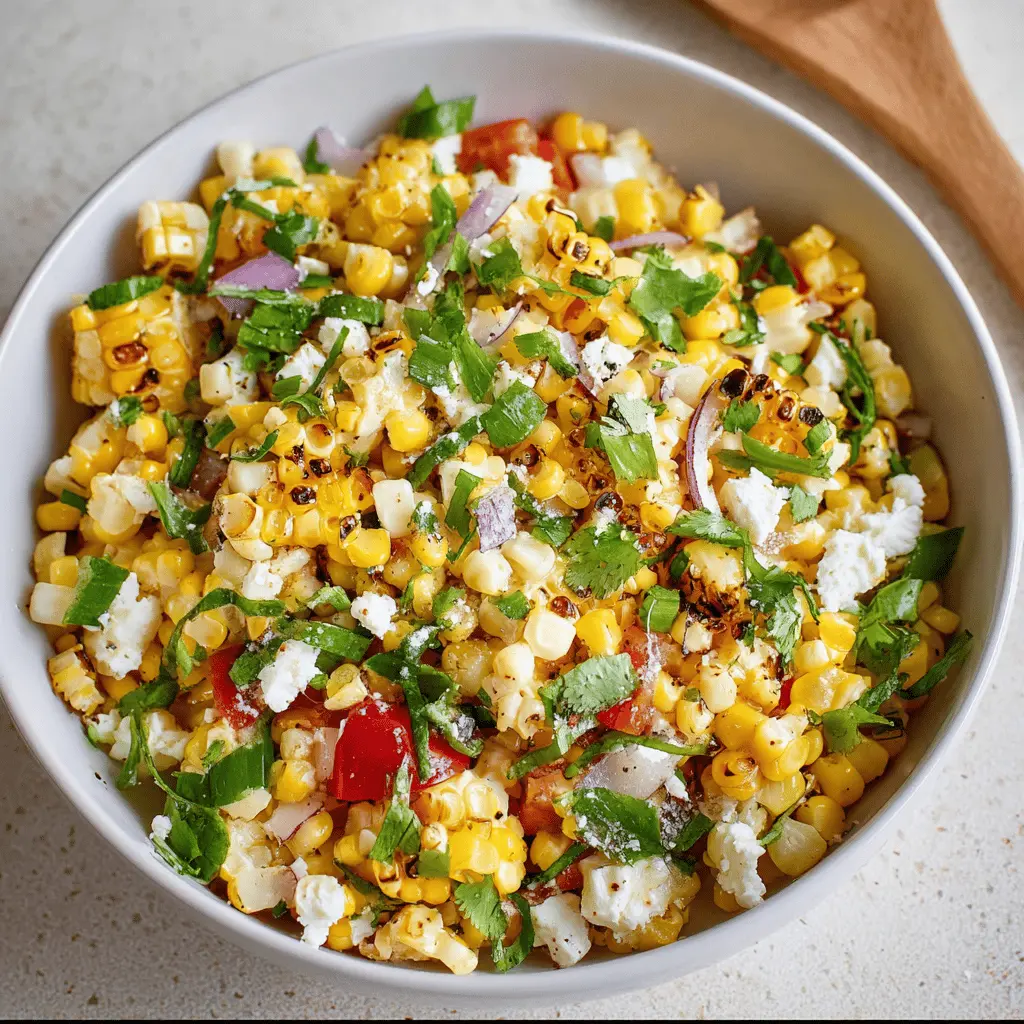 Bright and Zesty Corn Salad Recipe for Summer
